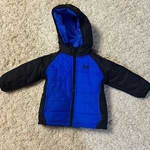 Under Armour Black and Blue Kids' Jacket